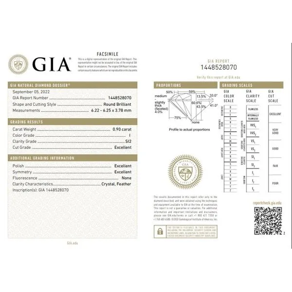 14K White Gold Split Shank Engagement Ring with Hidden Halo - GIA Certified Image 5 Arezzo Jewelers Elmwood Park, IL