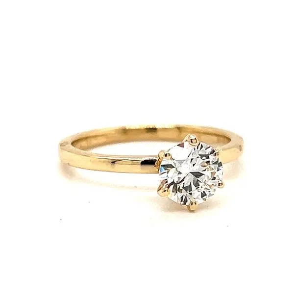 1.00ct Natural Round Diamond Solitaire Engagement Ring - GIA Image 2 Arezzo Jewelers Elmwood Park, IL