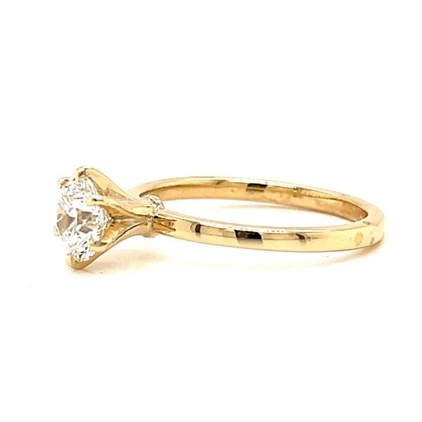 1.00ct Natural Round Diamond Solitaire Engagement Ring - GIA Image 3 Arezzo Jewelers Elmwood Park, IL