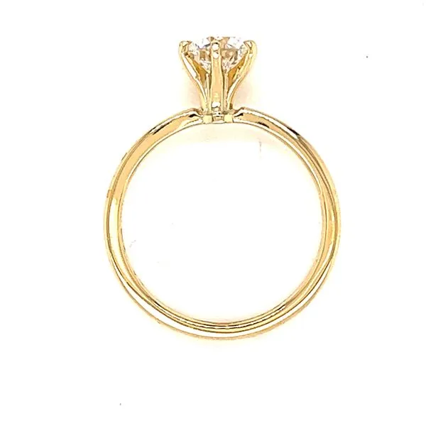 1.00ct Natural Round Diamond Solitaire Engagement Ring - GIA Image 4 Arezzo Jewelers Elmwood Park, IL