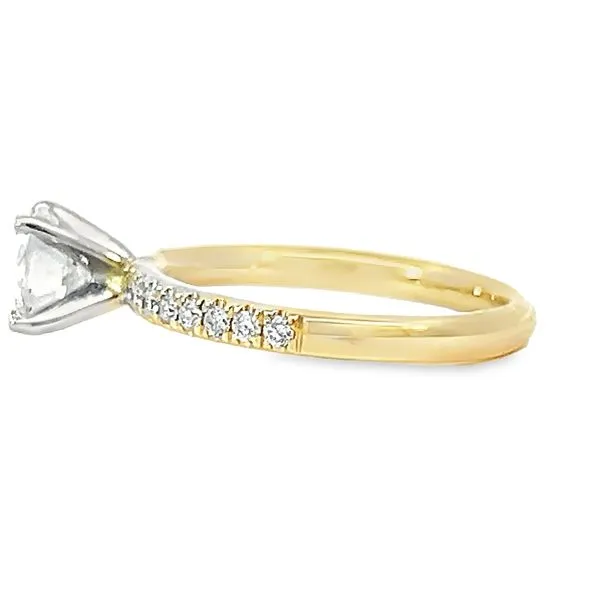 1.42ct TW Natural Round Diamond Engagement Ring Image 4 Arezzo Jewelers Elmwood Park, IL