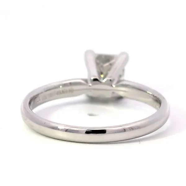 1.09ct Princess Cut Canadian Diamond Solitaire Engagement Ring in 14K White Gold Image 3 Arezzo Jewelers Elmwood, IL