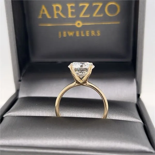 3.51ct Lab Grown Round Diamond Solitaire Engagement Ring - E VS1 Image 5 Arezzo Jewelers Elmwood Park, IL