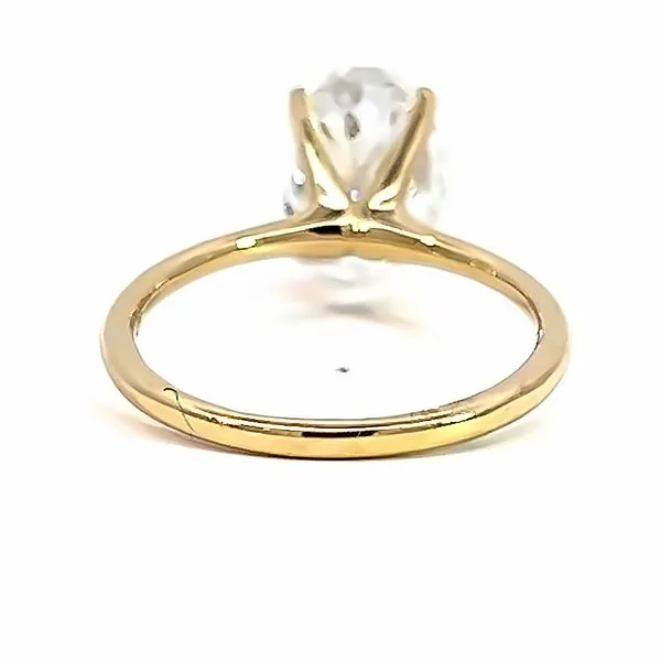 2.54ct Lab Grown Oval Diamond Solitaire Engagement Ring Image 4 Arezzo Jewelers Elmwood Park, IL