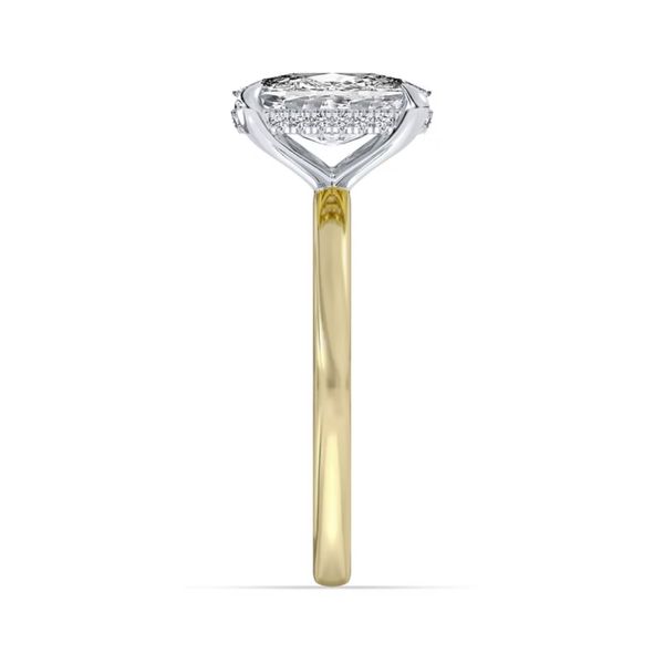 3.00ct Centurion Cushion Lab Diamond Hidden Halo Engagement Ring Image 3 Arezzo Jewelers Elmwood Park, IL