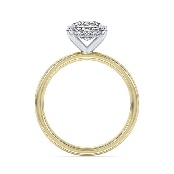 3.00ct Centurion Cushion Lab Diamond Hidden Halo Engagement Ring Image 4 Arezzo Jewelers Elmwood Park, IL
