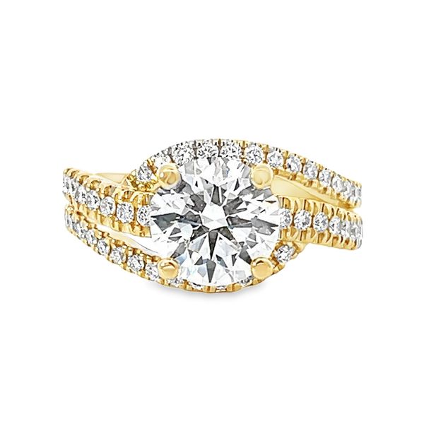 2.46ct TW Round Brilliant Lab Diamond Engagement Ring Arezzo Jewelers Elmwood Park, IL