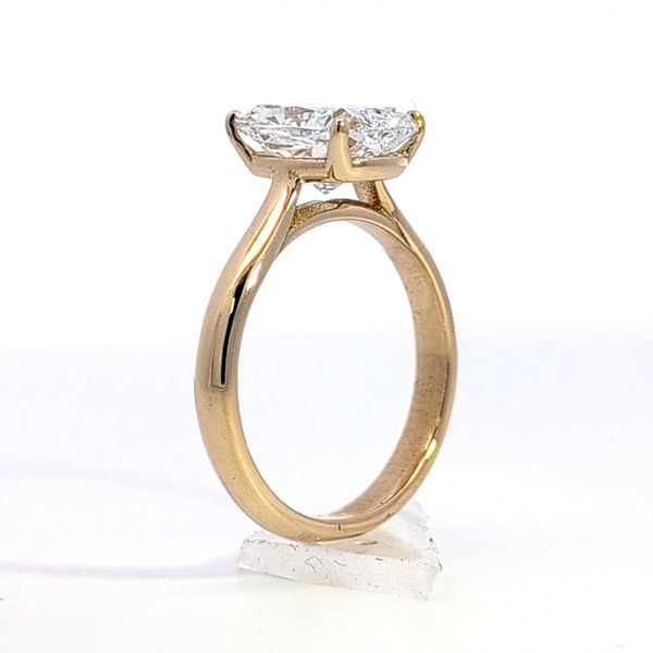 3.10ct Cushion Lab Diamond Solitaire Engagement Ring Image 2 Arezzo Jewelers Elmwood Park, IL