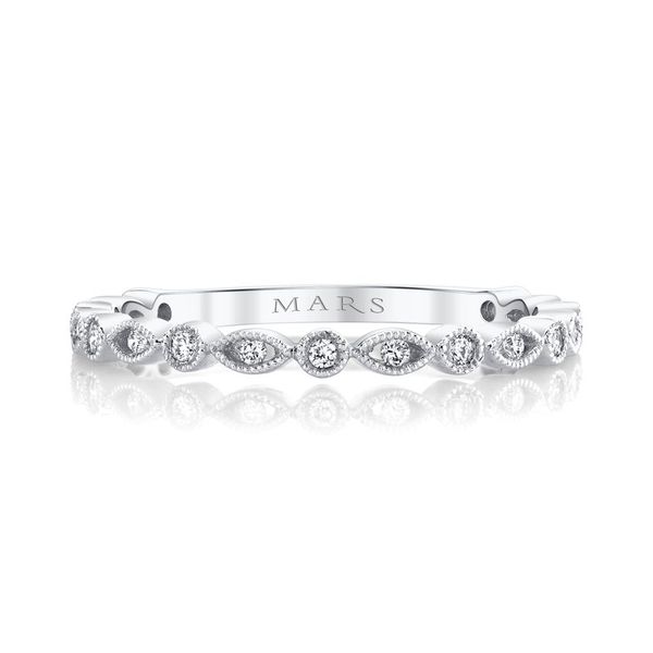 MARS Diamond Stackable Ring. 0.12 Ctw. Arezzo Jewelers Elmwood Park, IL