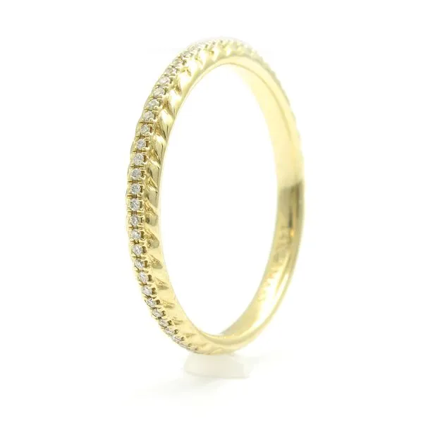 MARS Vintage Style Stackable Diamond Band, .10Cts Image 2 Arezzo Jewelers Elmwood, IL