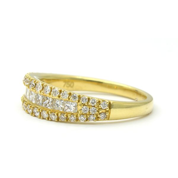 18k Yellow Gold Diamond Ring Image 2 Arezzo Jewelers Elmwood Park, IL