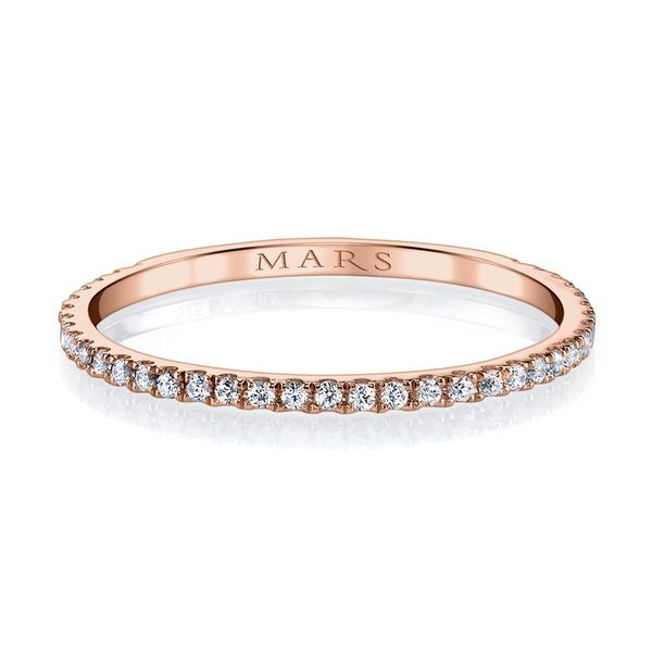 MARS Stackable Thin Diamond Band, 0.19cts Ctw. Arezzo Jewelers Elmwood Park, IL