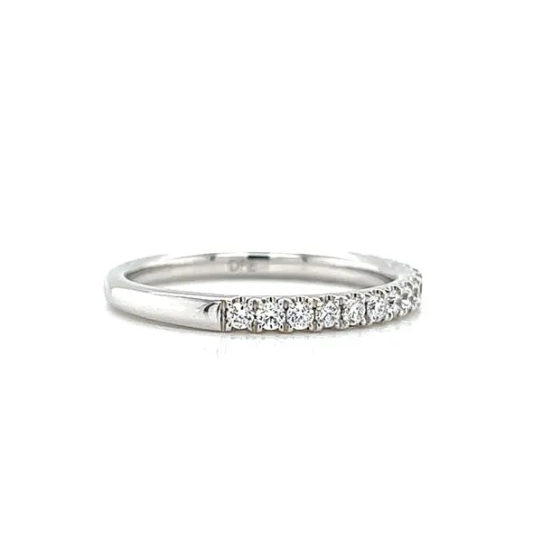 14k White Gold .35ct Diamond Stackable Band Image 2 Arezzo Jewelers Elmwood Park, IL