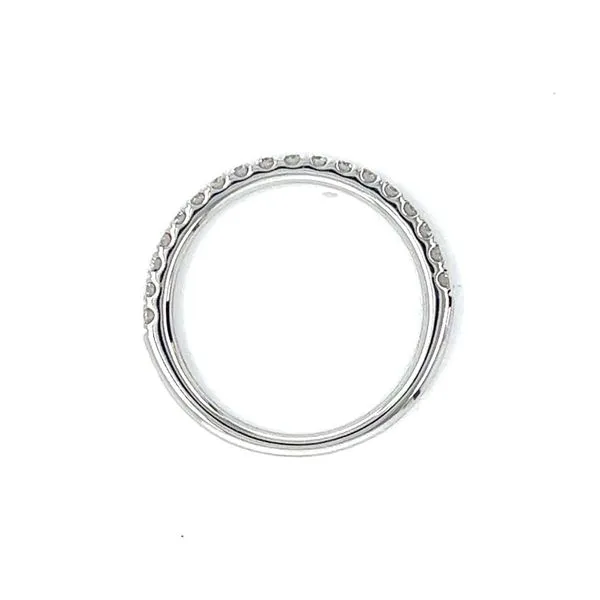 14k White Gold .35ct Diamond Stackable Band Image 3 Arezzo Jewelers Elmwood Park, IL