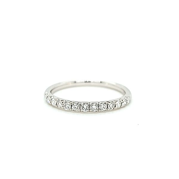 Diamond Stackable Single Row Pave Wedding Band / Anniversary Ring, .29cts Arezzo Jewelers Elmwood Park, IL