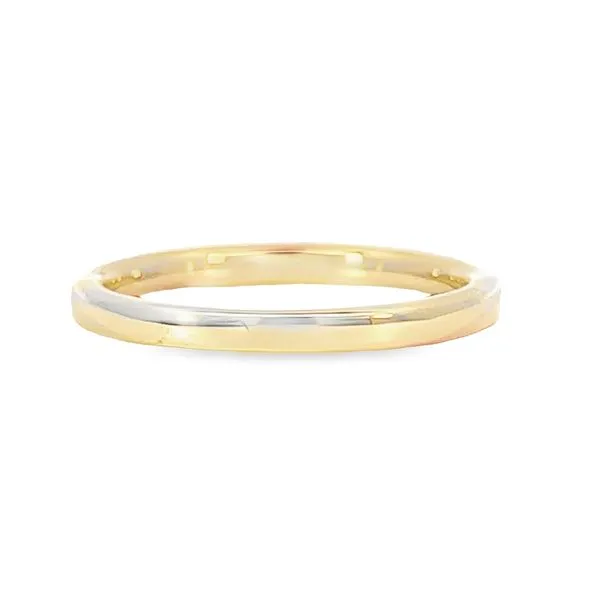 14k Yellow Gold .27ct Diamond Wedding Band Image 4 Arezzo Jewelers Elmwood Park, IL