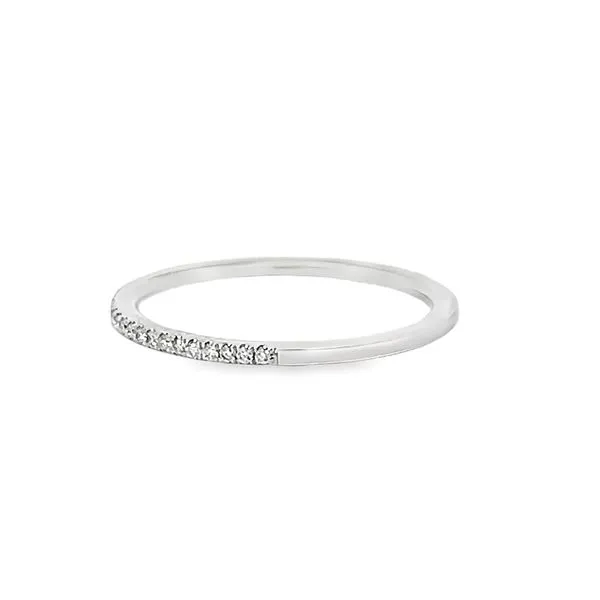 14k Yellow Gold Super Petite Diamond Wedding/Anniversary Band Image 2 Arezzo Jewelers Elmwood Park, IL