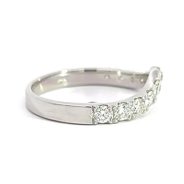 3/4ct Chevron Diamond Wedding/Anniversary Band Image 2 Arezzo Jewelers Elmwood Park, IL