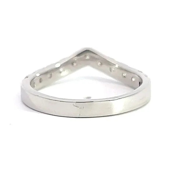 3/4ct Chevron Diamond Wedding/Anniversary Band Image 3 Arezzo Jewelers Elmwood Park, IL