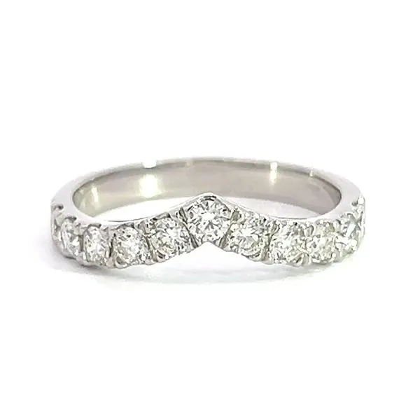 3/4ct Chevron Diamond Wedding/Anniversary Band Arezzo Jewelers Elmwood Park, IL