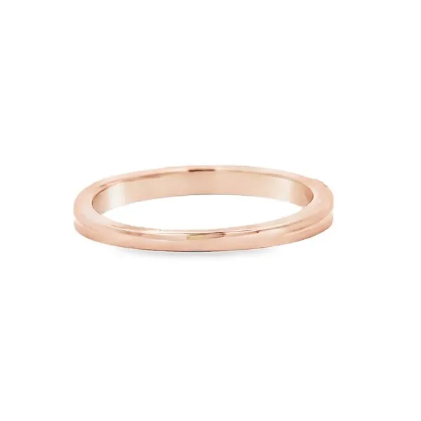 14 Karat Yellow Gold 0.11ct Stackable Diamond Wedding/Anniversary Band Image 2 Arezzo Jewelers Elmwood, IL