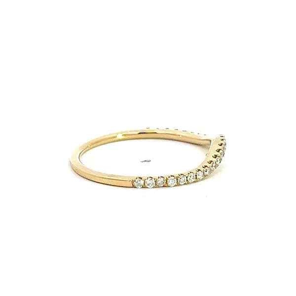 14 Karat Yellow Gold Diamond Wedding/Anniversary Band Image 2 Arezzo Jewelers Elmwood Park, IL