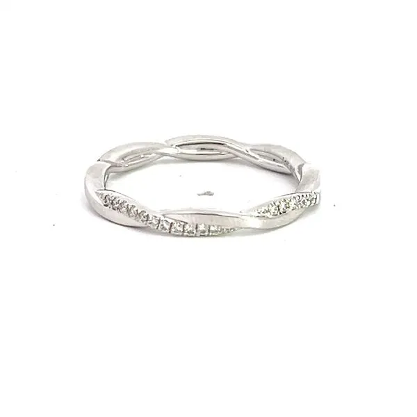 14 Karat White Gold Diamond Wedding/Anniversary Band Arezzo Jewelers Elmwood Park, IL