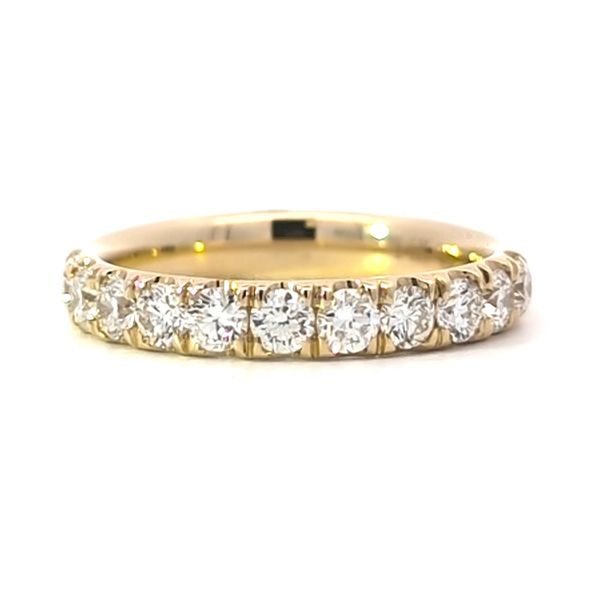 .90ct Sing Row Pave Diamond Stackable Band Arezzo Jewelers Elmwood Park, IL
