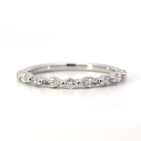 1/3ct Alternating Marquis and Round Diamond Band Arezzo Jewelers Elmwood Park, IL