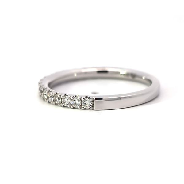 14K White Gold Diamond Wedding/Anniversary Band Image 2 Arezzo Jewelers Elmwood Park, IL
