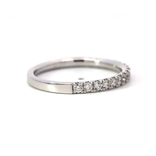 14K White Gold Diamond Wedding/Anniversary Band Image 3 Arezzo Jewelers Elmwood Park, IL