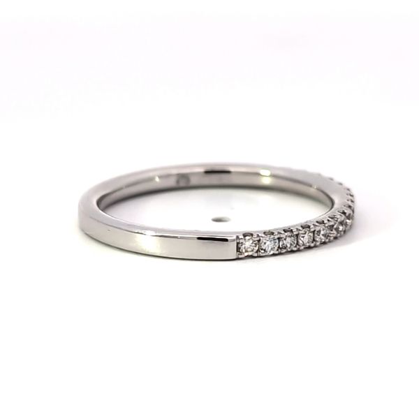 14K White Gold Diamond Wedding/Anniversary Band Image 4 Arezzo Jewelers Elmwood Park, IL
