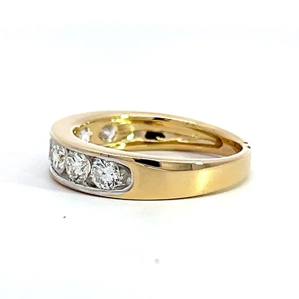 1.00ct TW 7-stone Lab Diamond Band Image 2 Arezzo Jewelers Elmwood Park, IL