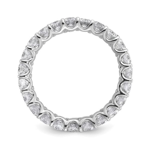 3ct Lab Grown Oval Diamond Eternity Band Image 3 Arezzo Jewelers Elmwood Park, IL