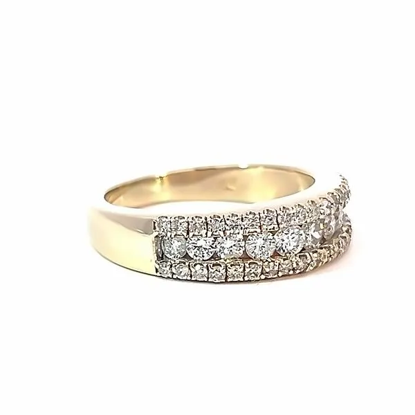Diamond Anniversary Ring Image 2 Arezzo Jewelers Elmwood Park, IL