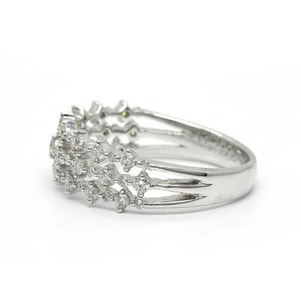 14K White Gold Diamond Fashion Ring Image 2 Arezzo Jewelers Elmwood Park, IL