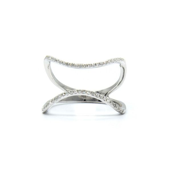 White Gold Diamond Fashion Ring - .15cts Arezzo Jewelers Elmwood Park, IL