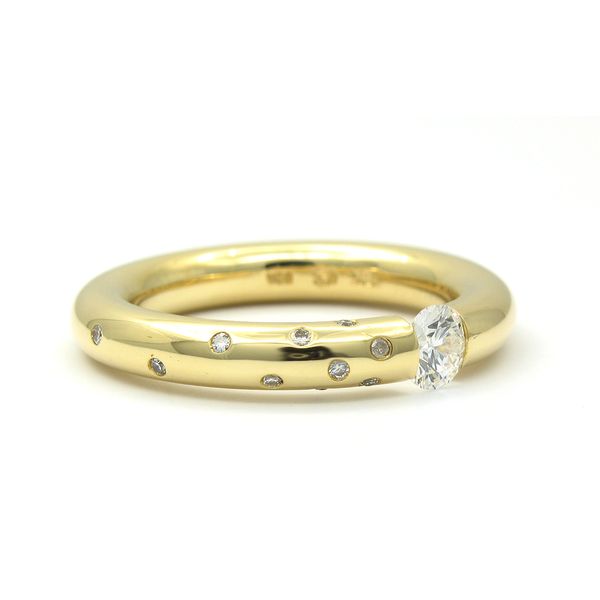 18k Floating Diamond Fashion Ring Image 2 Arezzo Jewelers Elmwood Park, IL