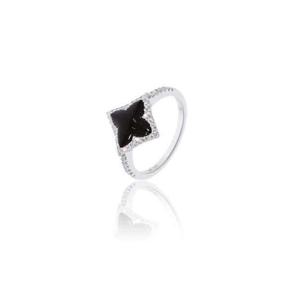 14k Diamond and Onyx Ring Arezzo Jewelers Elmwood Park, IL