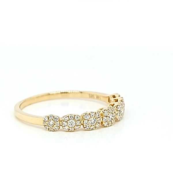 14k Yellow Gold Stackable Diamond Fashion Ring Image 2 Arezzo Jewelers Elmwood Park, IL