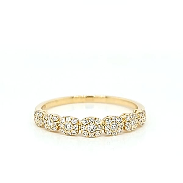 14k Yellow Gold Stackable Diamond Fashion Ring Arezzo Jewelers Elmwood Park, IL