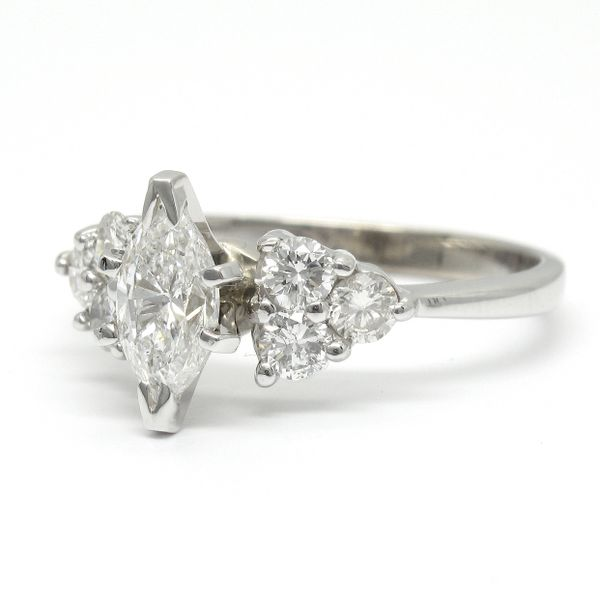 Marquise Diamond Engagement Ring Image 2 Arezzo Jewelers Elmwood Park, IL