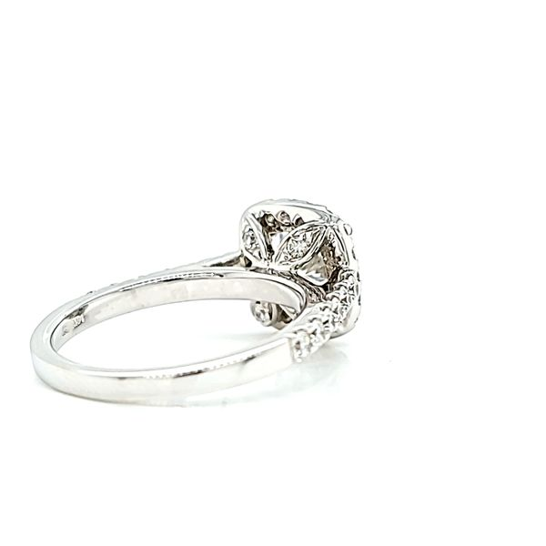 Cushion Cut Diamond Halo Engagement Ring, 1.50ct H SI1 Image 3 Arezzo Jewelers Elmwood Park, IL