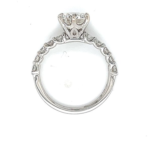 1.50ct Round Lab Grown Diamond Engagement Ring - F VS1 IDEAL Image 3 Arezzo Jewelers Elmwood Park, IL