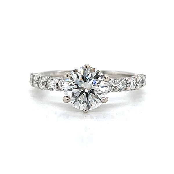 1.50ct Round Lab Grown Diamond Engagement Ring - F VS1 IDEAL Arezzo Jewelers Elmwood Park, IL