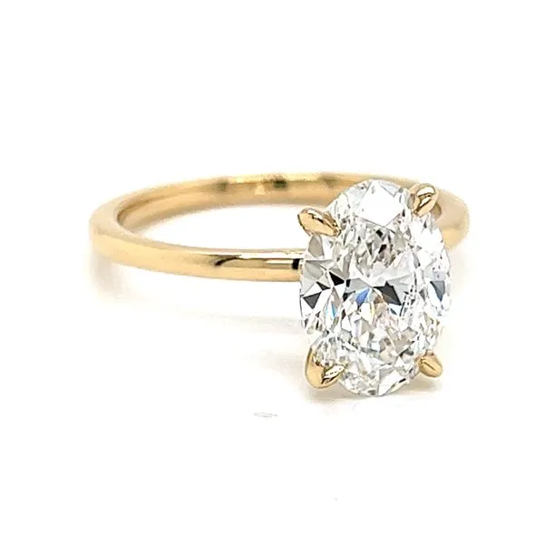 Solitair Diamond Engagement Ring Mounting Image 3 Arezzo Jewelers Elmwood Park, IL