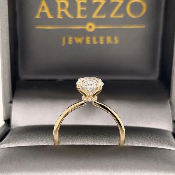 Solitair Diamond Engagement Ring Mounting Image 5 Arezzo Jewelers Elmwood Park, IL