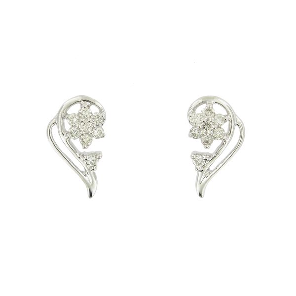 14k Diamond Angel Wings Earrings Arezzo Jewelers Elmwood Park, IL