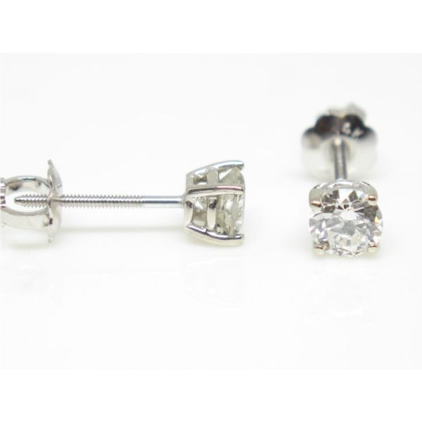 Diamond Stud Earrings - .27cts Image 2 Arezzo Jewelers Elmwood Park, IL