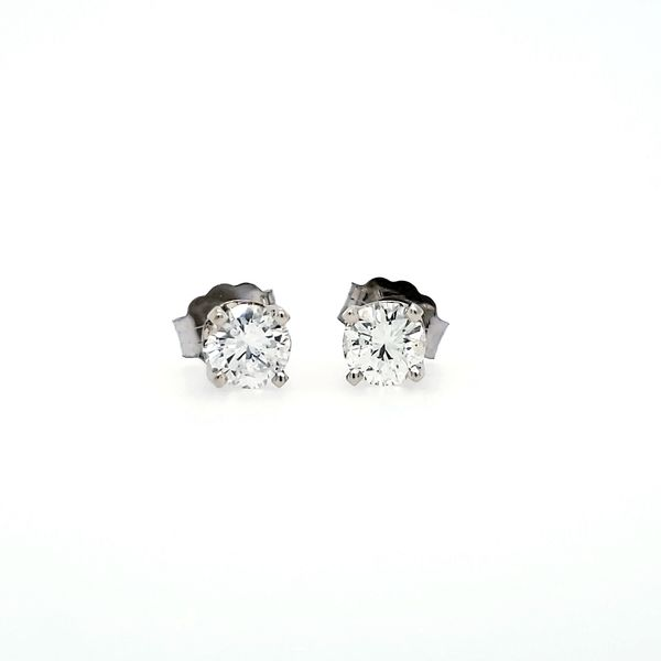 .50ct Round Diamond Stud Earrings Arezzo Jewelers Elmwood Park, IL